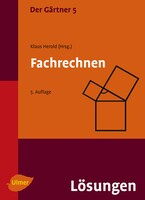 Der Grtner 5. Fachrechnen.