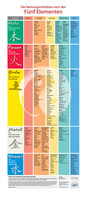 Plakat: Die Nahrungsmittel nach den Fnf Elementen