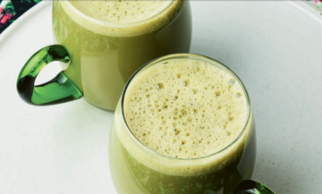 Matcha - der natrliche Wachmacher. Dieses und weitere leckere Rezepte finden Sie in dem Buch "Ganz locker vegan kochen" von Nina Tamara Schneider